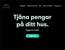 Tablet Screenshot of naturwatt.se